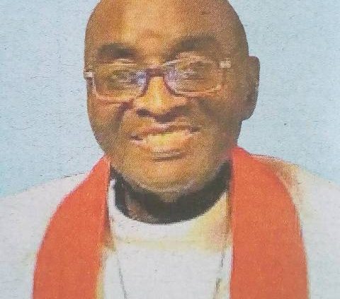 Obituary Image of Reverend Richard Woga Oyaro