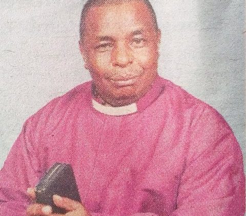 Obituary Image of Bishop Charles Kariuki Mwangi