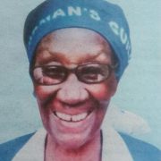 Obituary Image of Mwalimu Mary Nyambura Kamakiru (Mrs Karimi)