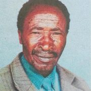 Obituary Image of Mzee Junius Mbogo (Uma)