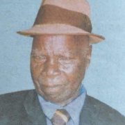 Obituary Image of Mzee Paul Theuri Gitonga