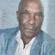 Obituary Image of RTD DEO/Pastor James Kwoko Mwaniki  