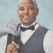 Obituary Image of Stephen Kinuthia Kamau