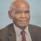 Obituary Image of Mzee Elijah Thagana Riunga