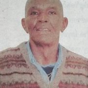 Obituary Image of Frank Mwangi Wokabi