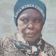 Obituary Image of Mary Wanja Mwaura (Wakagiri)