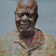 Obituary Image of Mzee Lucas Abuya Olang'o