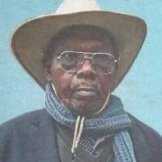 Obituary Image of Patriarch Manasseh Busaule Musundi