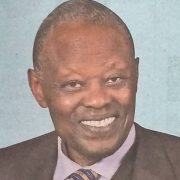 Obituary Image of Hon. Mwangi Mathai
