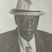 Obituary Image of Mzee Charles Asiago Mbaka