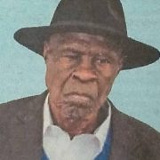 Obituary Image of Mzee Joel Mukhutsi Lung'ayia (Prof)