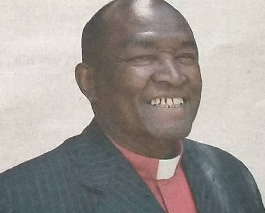 Obituary Image of Vicar Stanley Kamau wa Kariuki