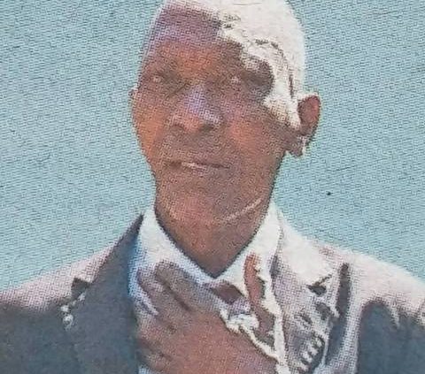 Obituary Image of Mwalimu Richard Mwangi Mwaniki