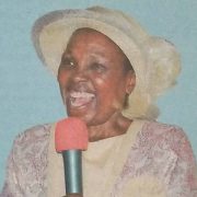 Obituary Image of Margaret Wangeri Mburu