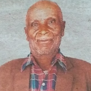 Obituary Image of Mzee George Kabiru Ngunyu of Othaya dies at 108 years