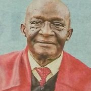 Obituary Image of Ex. Snr Chief & Deacon Francis M. Katumo