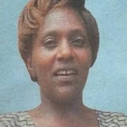 Obituary Image of Teacher Regina Wanjiku Koine