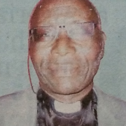 Obituary Image of Rev. Justus Mbogo Mwangi
