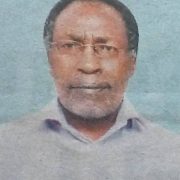 Obituary Image of Godfrey Kihara Kamau