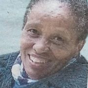 Obituary Image of Placidia Rose Wangui Muthui
