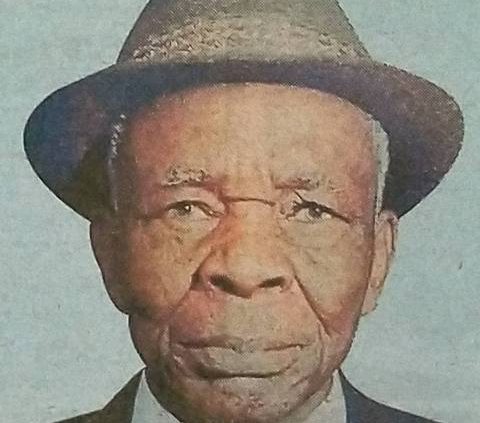 Obituary Image of Ex. Senior Chief Daudi Owino Olak