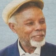 Obituary Image of Evan Mwaluma Mwandawiro (Mandela)
