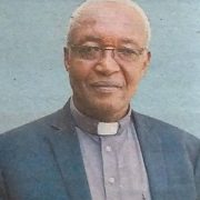 Obituary Image of The Rev. Dr. Humphrey Irungu Muraguri