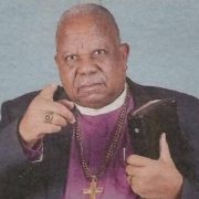 Obituary Image of Bishop Dr. Moris Mwarandu