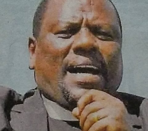 Obituary Image of Rev. Samuel Mwihia Gichuru