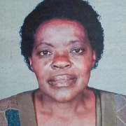 Obituary Image of Sister Susan Ayoma Were, retired nurse at Kapsabet District Hospital