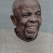 Obituary Image of Elder George Maigwa Mwangi (Meja)