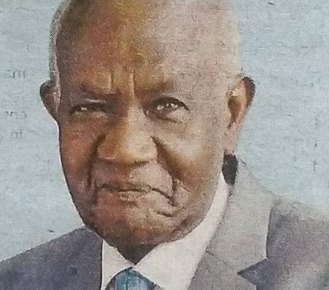 Obituary Image of Patriarch Humphrey Mwaura Ruhang'a