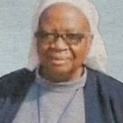 Obituary Image of Sr. Marry Amata Shitakha