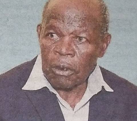 Obituary Image of Mzee Safan Julius Kigamwa Kadivane