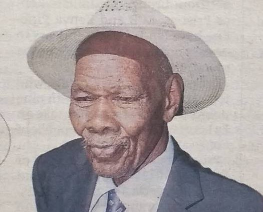 Obituary Image of MR PETER KANIU WANGO (WA KIRUIYAH)