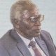 Obituary Image of Mzee Andrew arap Goin