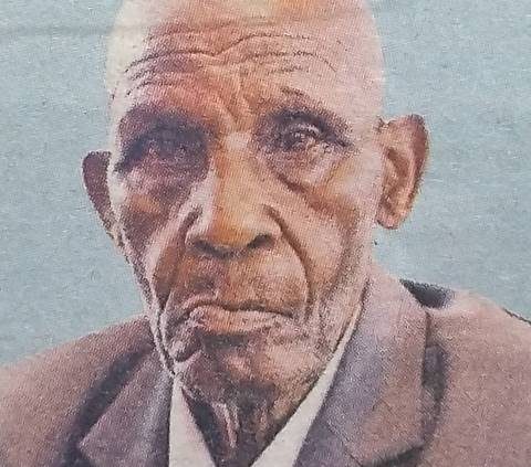 Obituary Image of Mzee Joseph Ndege Oongo