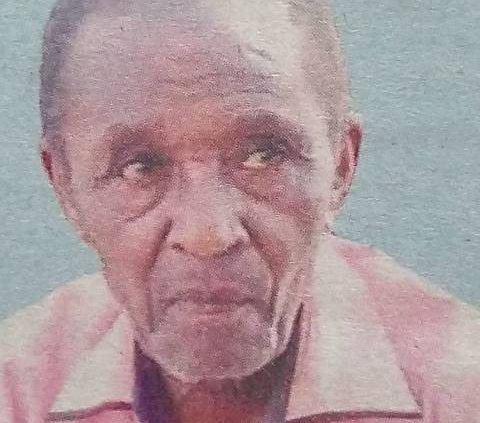 Obituary Image of Mzee Rufus Weshibingah Shiroya