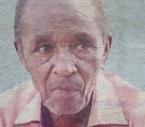 Obituary Image of Mzee Rufus Weshibingah Shiroya