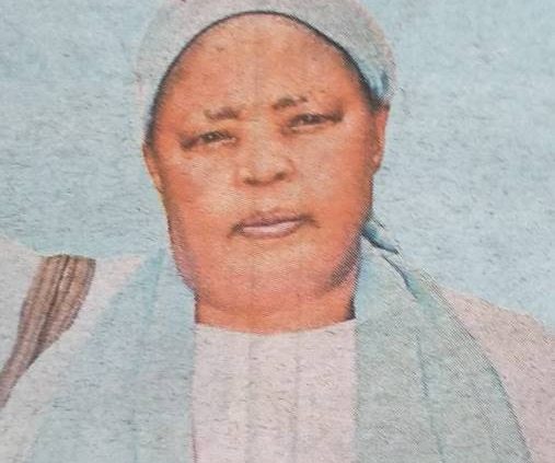 Obituary Image of Senior Elder Esther Wangari Kamau