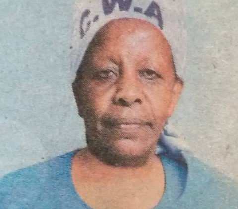 Obituary Image of Lucy Wanjiku Wanjenga