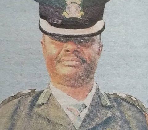Obituary Image of S.S.P Daniel Muriungi Kareria