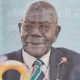 Obituary Image of Ex-Senior Chief Mzee Wanga Mahanga Oniangi Hsc