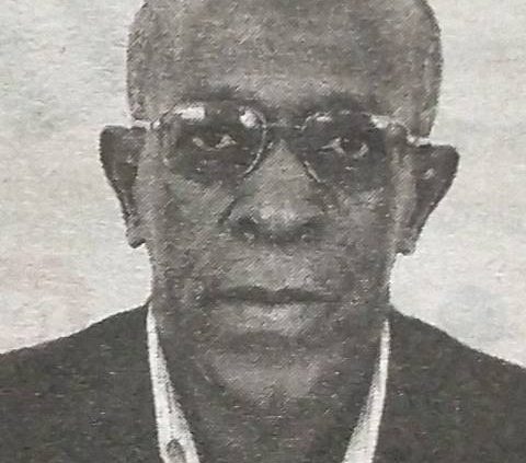 Obituary Image of Bernard Gathuo Kuria