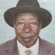Obituary Image of Mzee Jeremiah Mwambi Isaboke