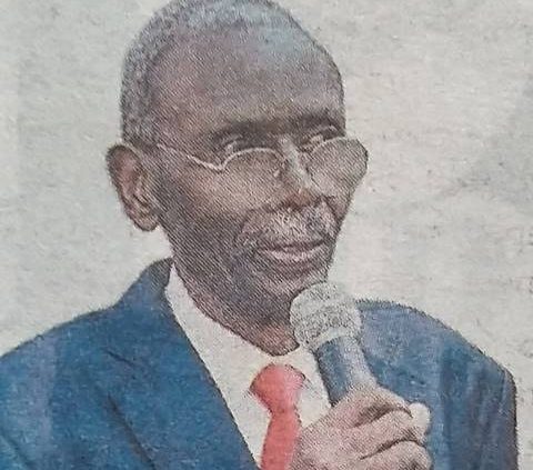Obituary Image of Mzee Clement Shikami Matasyo