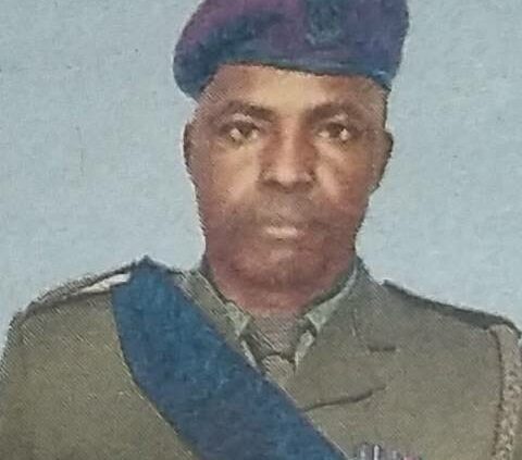 Obituary Image of Sergeant Paul Njeru