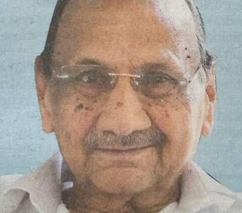 Obituary Image of Mohanlal Dharamshi Shah