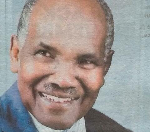 Obituary Image of Dr Richard Arap Kalya
