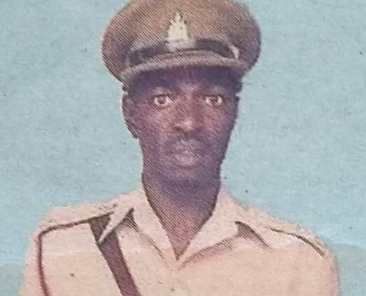 Obituary Image of Major (Rtd) Gabriel Mbogo Karigey